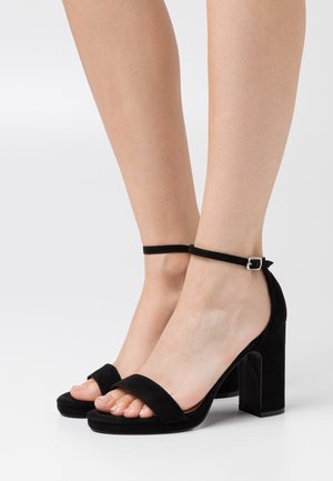 Anna Field Sandales à talons hauts - black