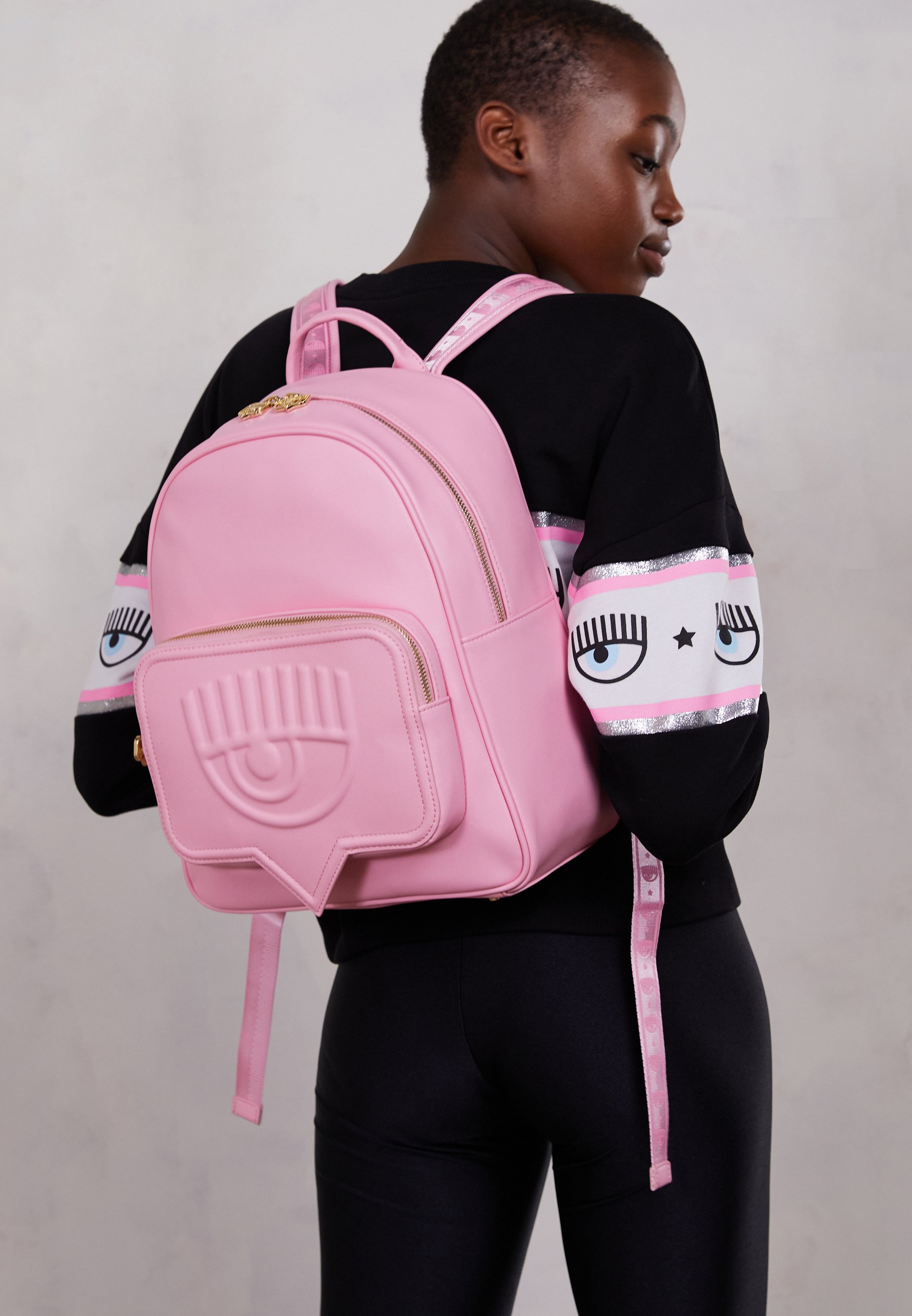 CHIARA FERRAGNI RANGE EYELIKE POCKET SKETCH BAGS - Mochila - fairy  tale/rosa - Zalando.es