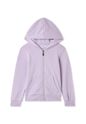 Terranova ZIP A TINTA UNITA - Felpa con zip - lilla