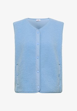 Cecil, TEDDY-WESTE MIT SOFTSHELLDETAILS - Waistcoat - easy blue