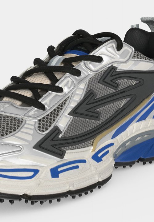 Off-White Silver & Blue OW 'Be Right Back' Sneakers — foto 6