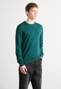 HUGO SAN CEDRIC - Džemperis - dark green