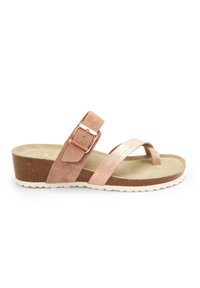 Next FOREVER COMFORT BUCKLE DETAILING - Kõrge kontsaga sandaalid - rose gold
