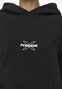 Pegador BELLY OVERSIZED HOODIE - Felpa - washed black