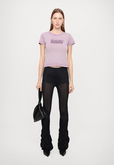AVAVAV PRINTED  - Nyomott mintás póló - purple