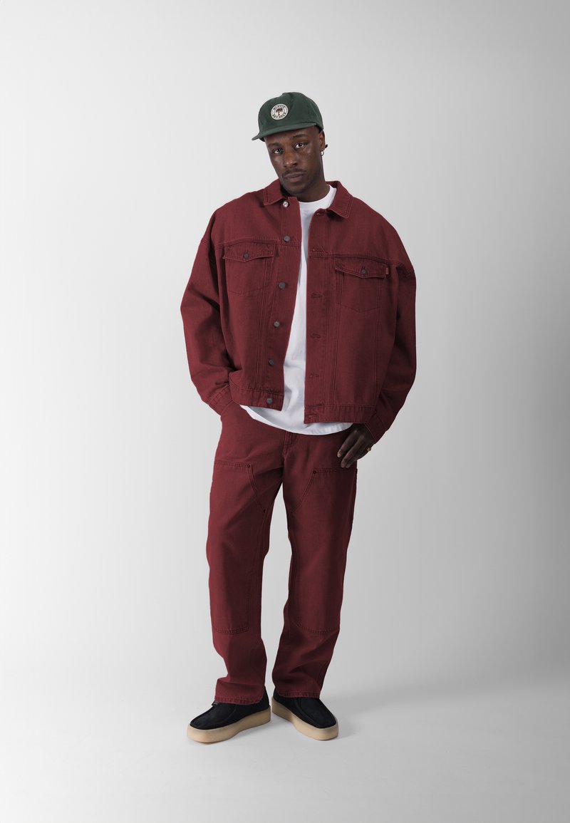 BLKVIS ATELIÉR DOUBLE KNEE UNISEX - Vaqueros cargo - red ochre