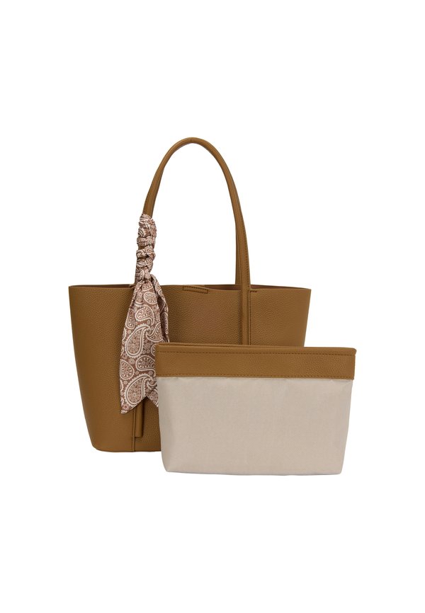 2-IN-1 SET - Handtasche - khaki