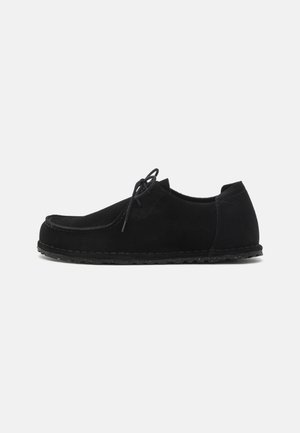 Birkenstock UTTI LACE NARROW UNISEX - Sportlicher Schnürer - leve black