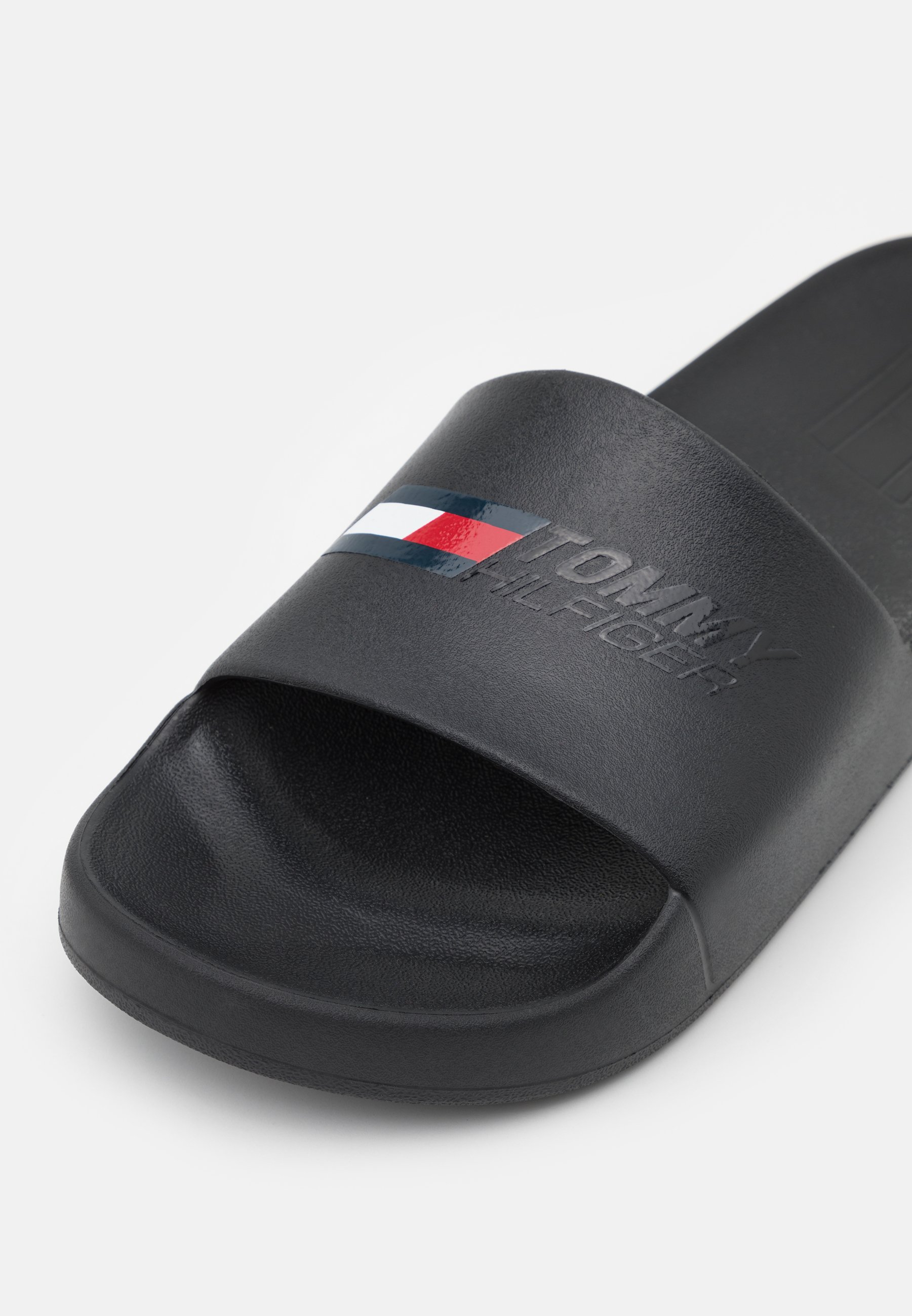 Tommy Hilfiger POOL SLIDE - Chanclas de baño - black/negro - Zalando.es