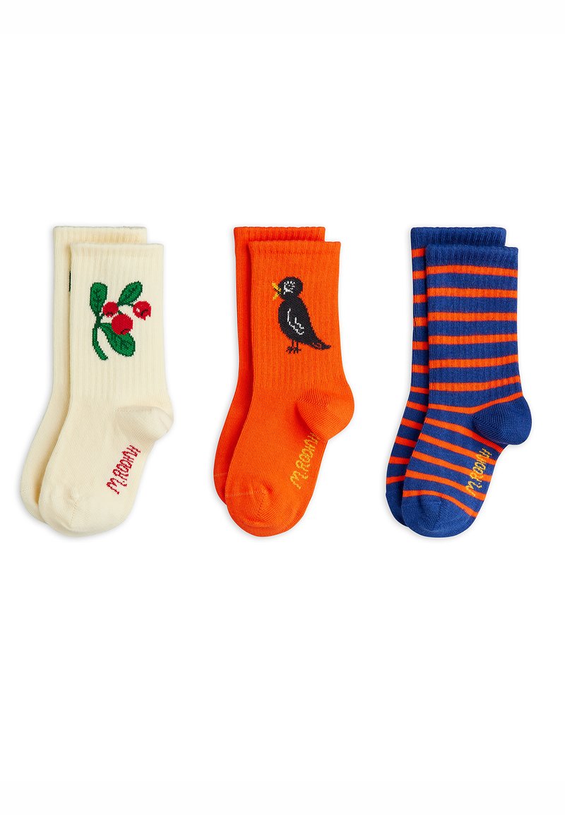 Mini Rodini LINGONBERRIES SOCKS 3 PACK UNISEX - Calcetines - multi