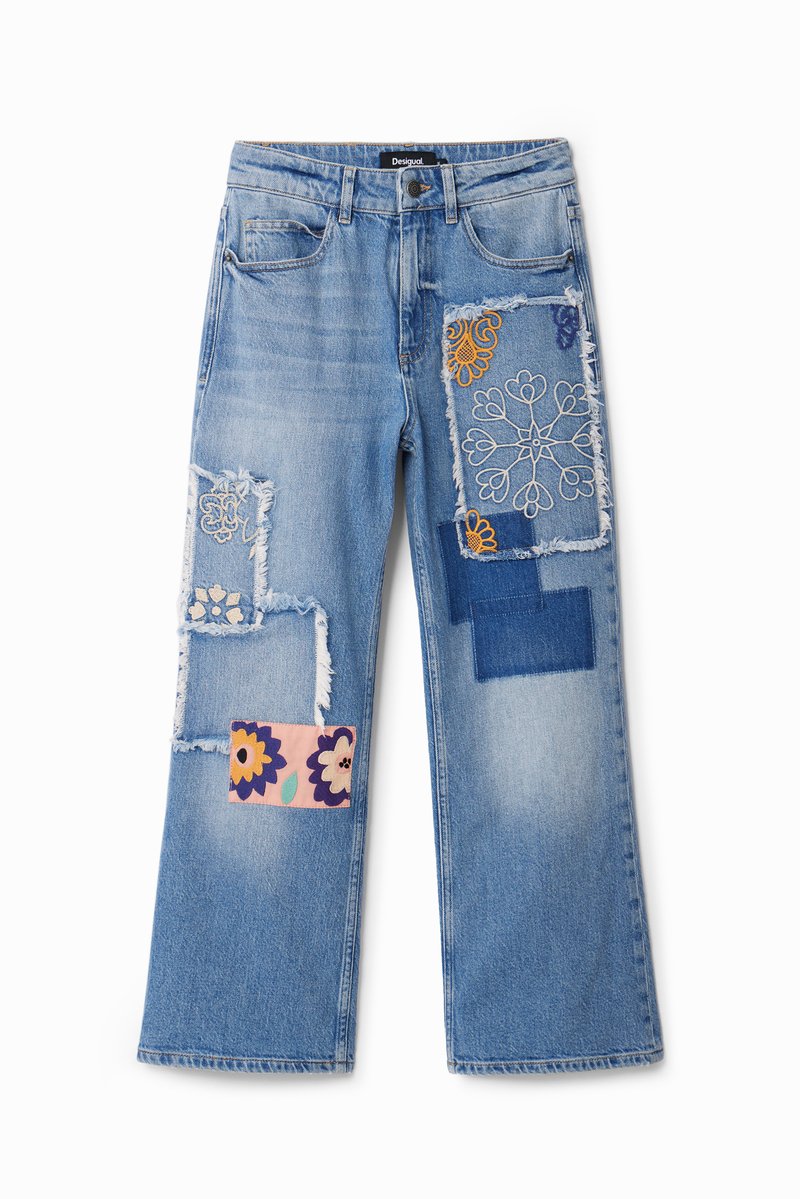 Desigual Bootcut jeans blauw