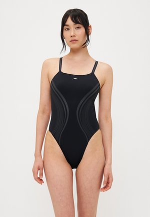 PRINTED ACTIVE BACK - Maillot de bain - black