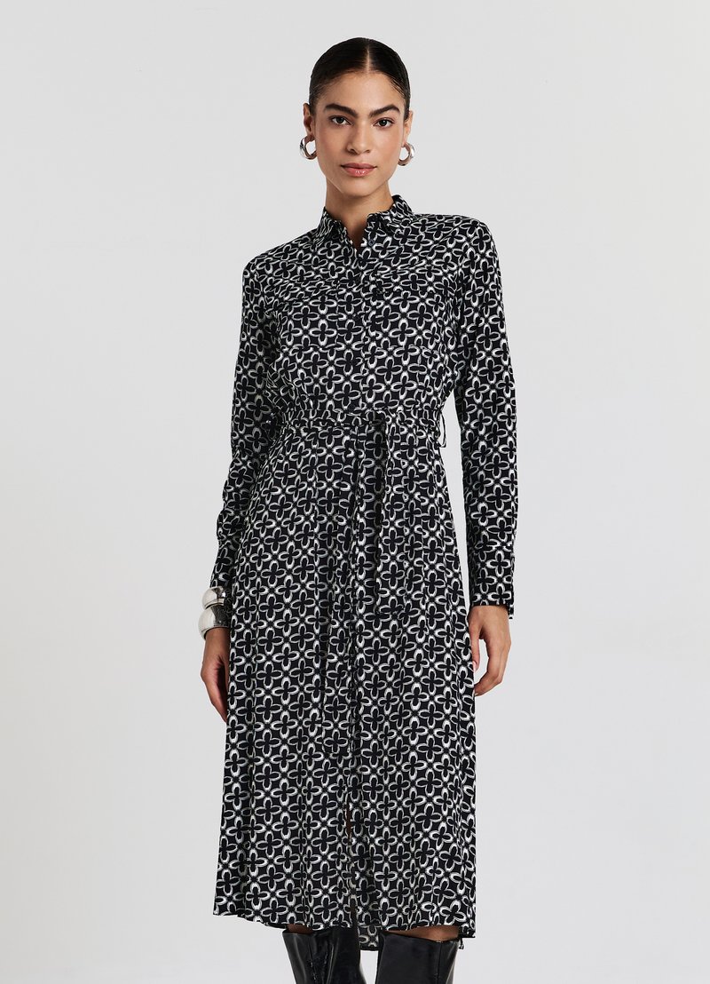 Calliope FANTASIA - Abito a camicia - var ultrablack