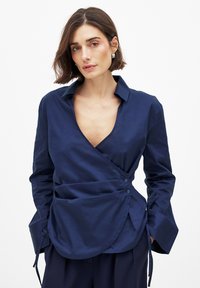 WRAP - Blúzka - navy