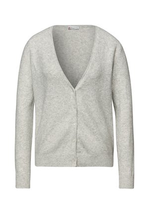 KUSCHELIGER V-NECK - Gilet - grau