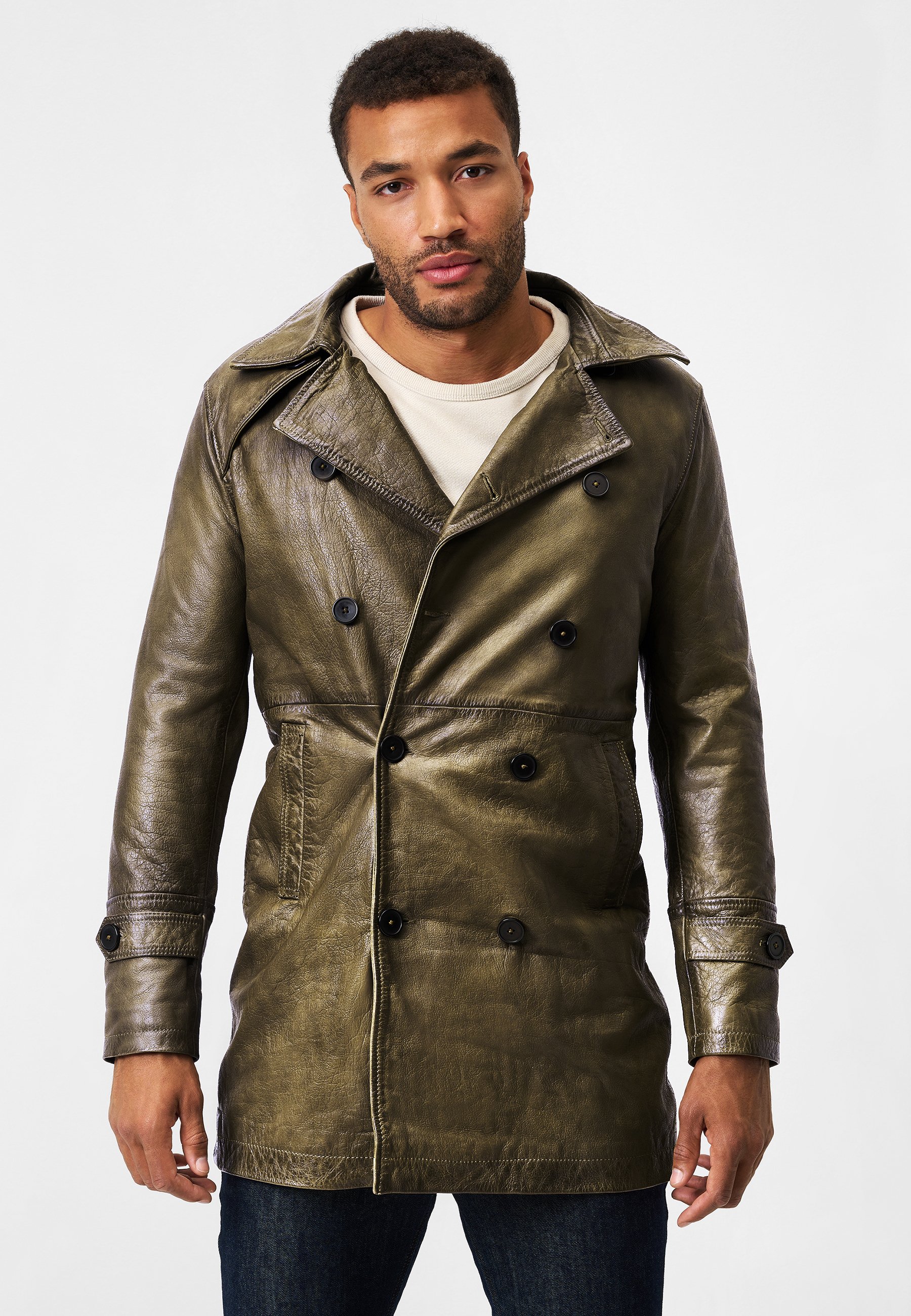 Ricano SALVATORE Kurzmantel oliv Zalando