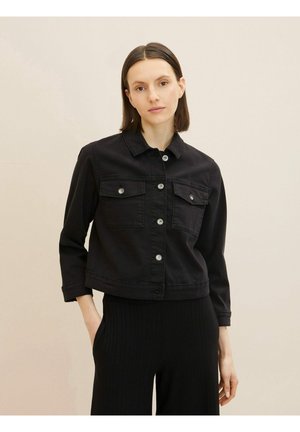 Denim jacket - deep black