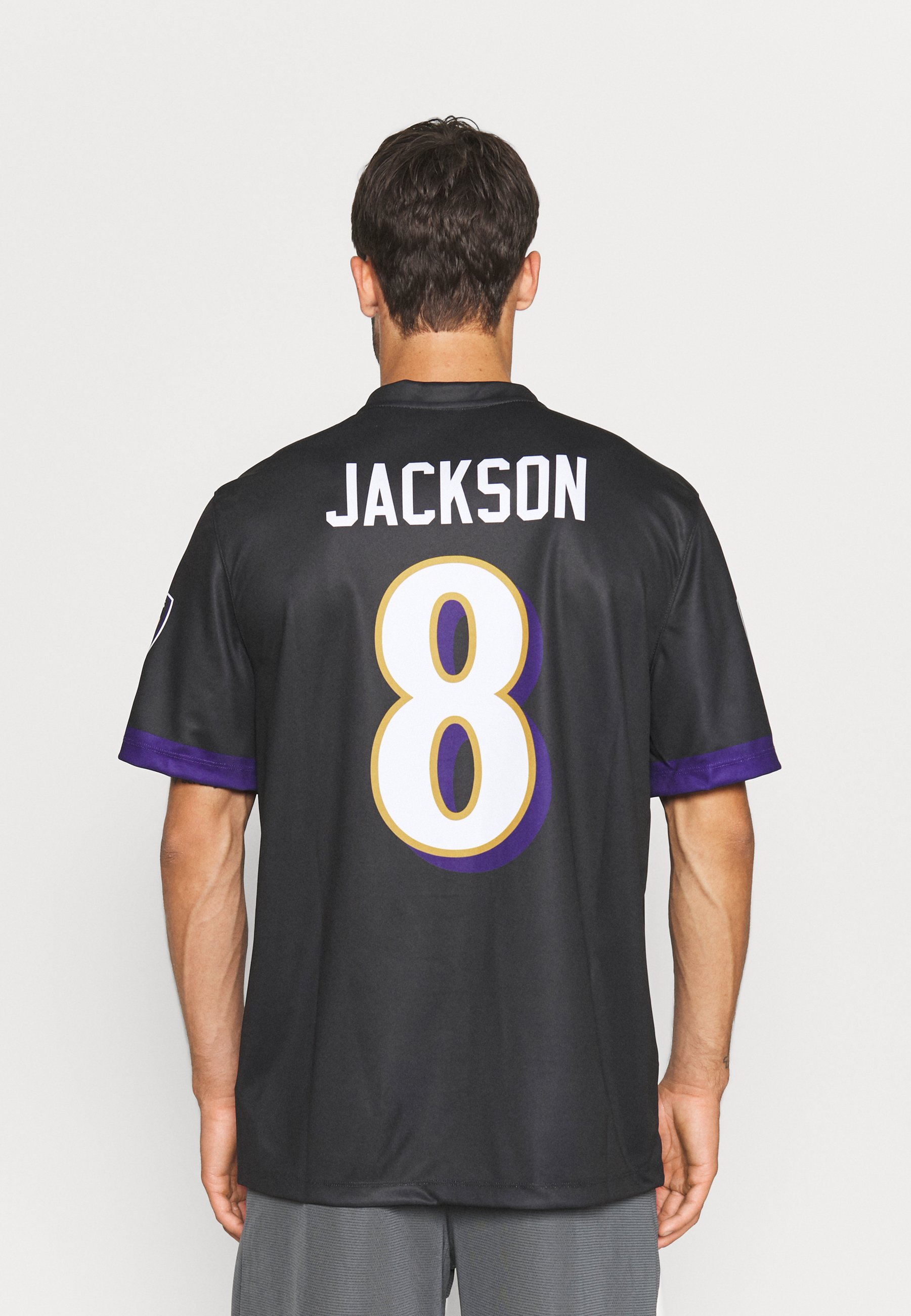 NIKE RAVENS LAMOR JACKSON ジャージー NFL Lサイズ Lamar Jackson Baltimore Ravens Men's Nike Dri-FIT NFL