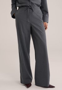 WE Fashion Pantalon classique - dark grey
