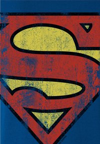 LOGOSHIRT SUPERMAN - Print T-shirt - blau