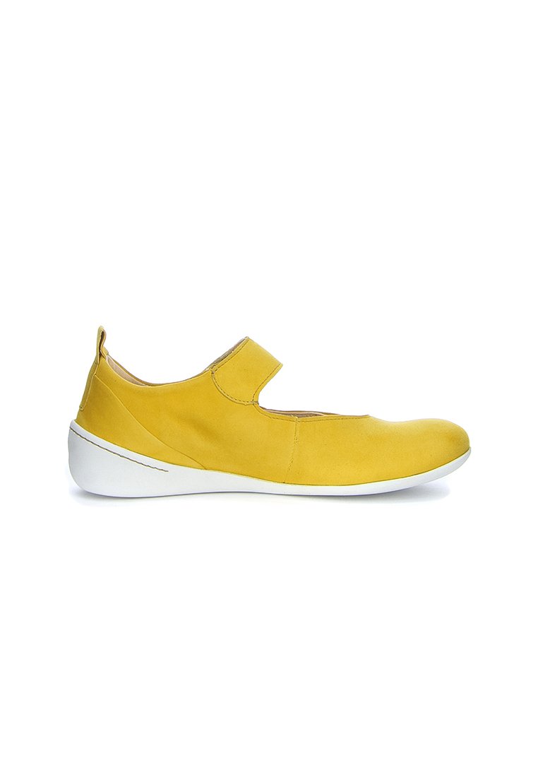 Damen Klassische Ballerinas | Think CUGAL Riemchenballerina safran/gelb - GJ79261 Damen Klassische Ballerinas | Think CUGAL Riemchenballerina safran/gelb - GJ79261