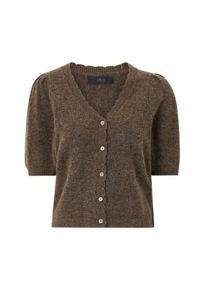 Ellos Collection, CARDIGAN MIT PUFFÄRMELN. - Cardigan - braune farbe
