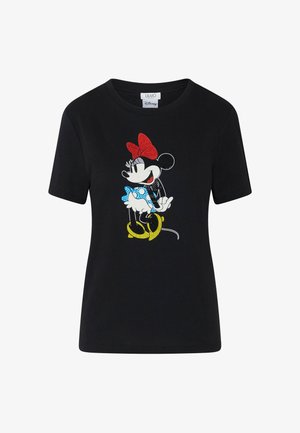 LIU JO, LIU JO PRINTED T-SHIRT - T-shirt imprimé - black