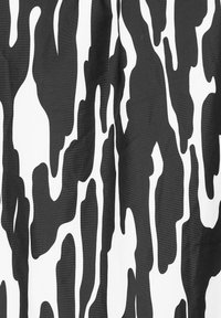 Yours Clothing ABSTRACT PRINT TANKINI - Bikiniyläosa - black