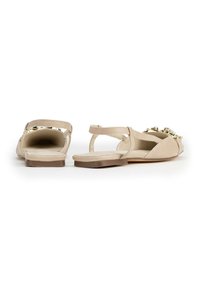 WITTCHEN POINTED TOE - Bailarinas con tira trasera - beige