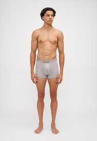 Calvin Klein Underwear TRUNK 3 PACK MODERN COTTON STRETCH - Ozke boksarice - zoni beach/troposphere/ash