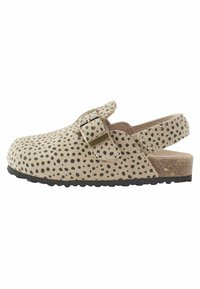 Next - REGULAR FIT - Clogs - brown animal Miniatuurafbeelding 1