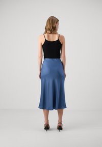 DRYKORN URA - Trapecinis sijonas - blue-grey