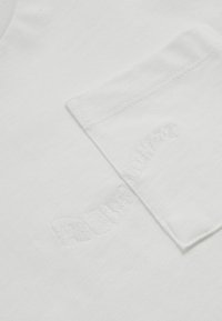 Reiss REISS TANE COTTON PALM-EMBROIDERY OVERSIZE T-SHIRT - Marškinėliai su spaudiniu - off white