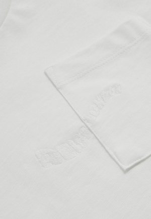 Reiss REISS TANE COTTON PALM-EMBROIDERY OVERSIZE T-SHIRT - Triko s potiskem - off white