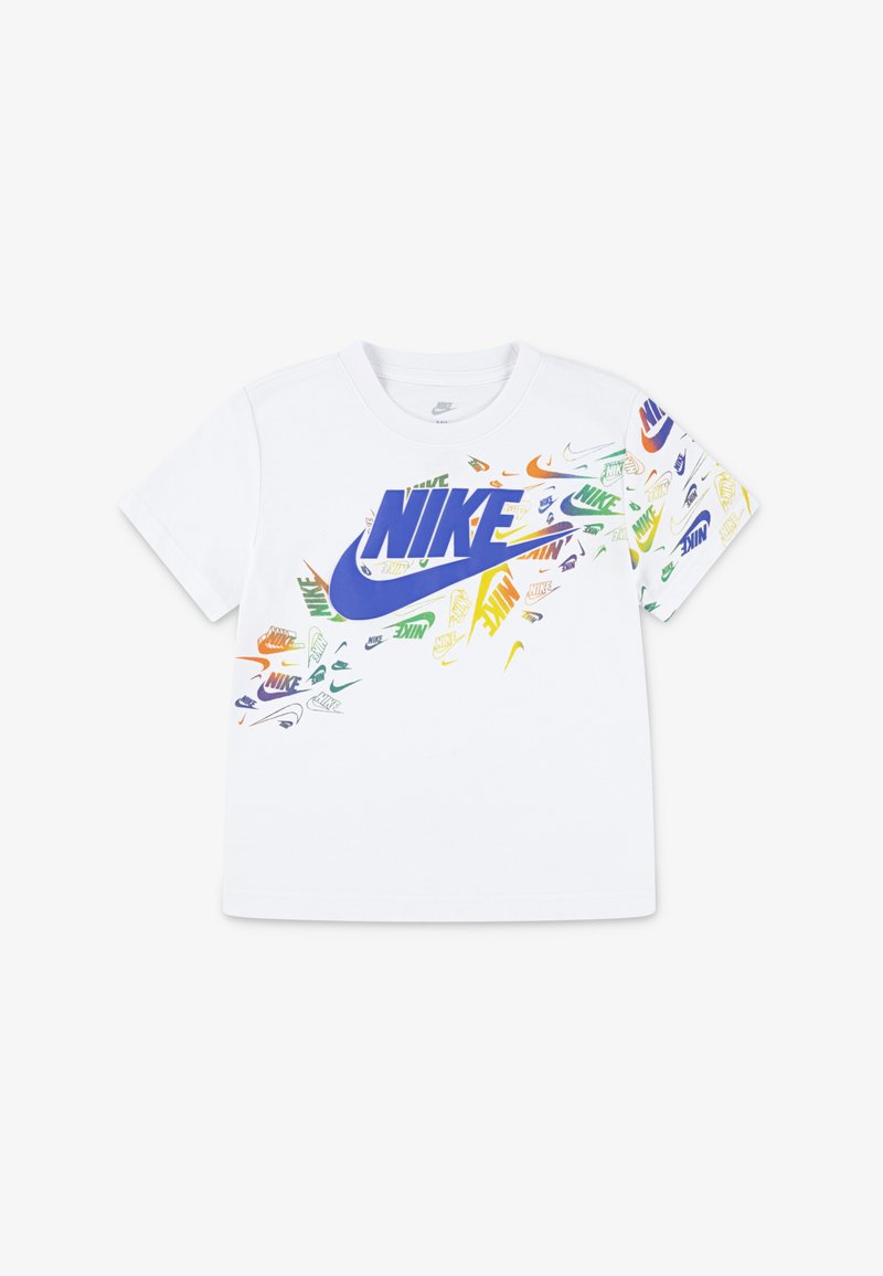 Nike Sportswear CLUB REVEALED - T-shirt estampada - white
