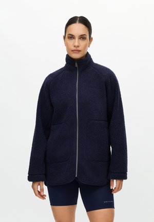 Halflange jas - indigo