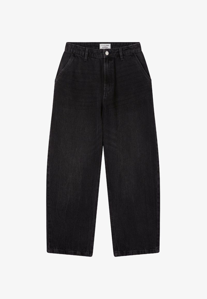 Terranova Jeans baggy nero denim - Main Image