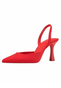 Stradivarius Escarpins à talons hauts - red