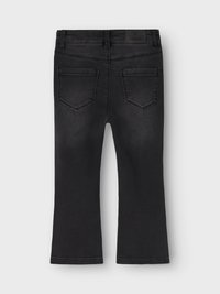 Name it NMFSALLI - Sirgete säärtega teksad - black denim