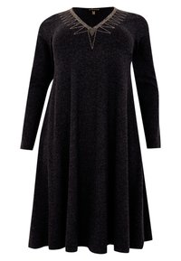 YOEK STRASSSTEINEN - Jurk - grey