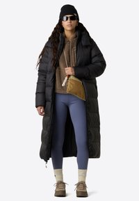 The North Face W HYDRENALITE CITY LONG DOWN HOODED PARK - Páperový kabát - tnf black