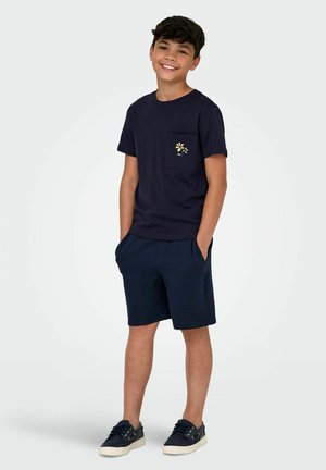 ONLY & SONS junior, SHORTS OSJKIAN MID RISE REGULAR FIT SHORTS - Træningsbukser - navy blazer