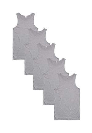 BASIC SLEEVELESS TANK 5 PACK - Hemd - grey