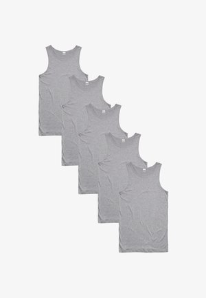 Maxte BASIC SLEEVELESS TANK 5 PACK - Undershirt - grey