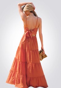 Cupshe Robe longue - orange