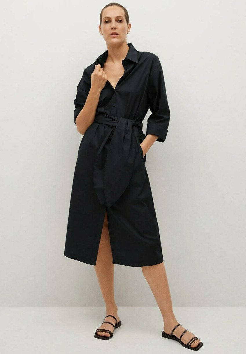 black strapless maxi