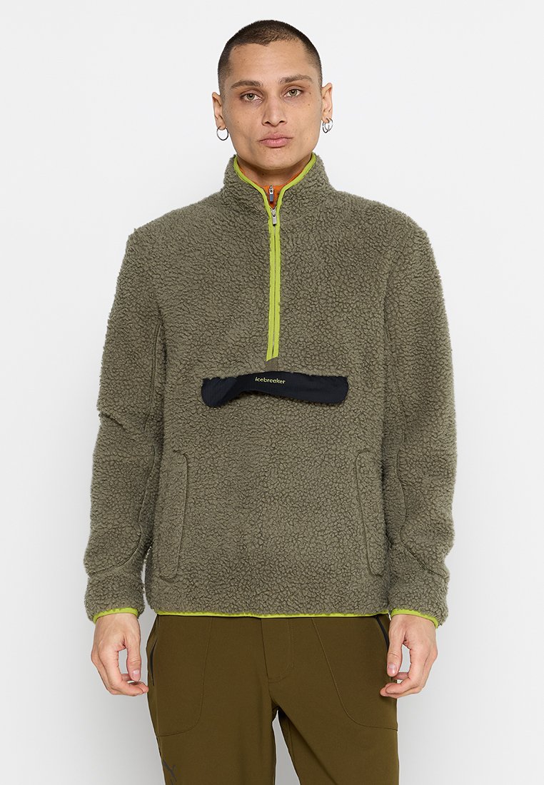 Icebreaker Fleece trui olijfgroen Icebreaker Fleece trui olijfgroen