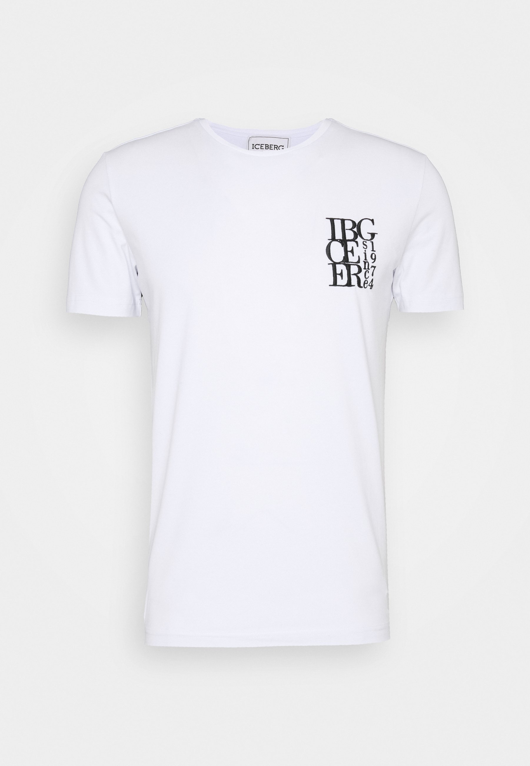 Iceberg T shirt print bianco ottico Zalando.nl Iceberg T shirt print bianco ottico Zalando.nl