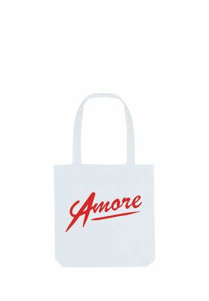 AMORE PRINT - Cabas - white