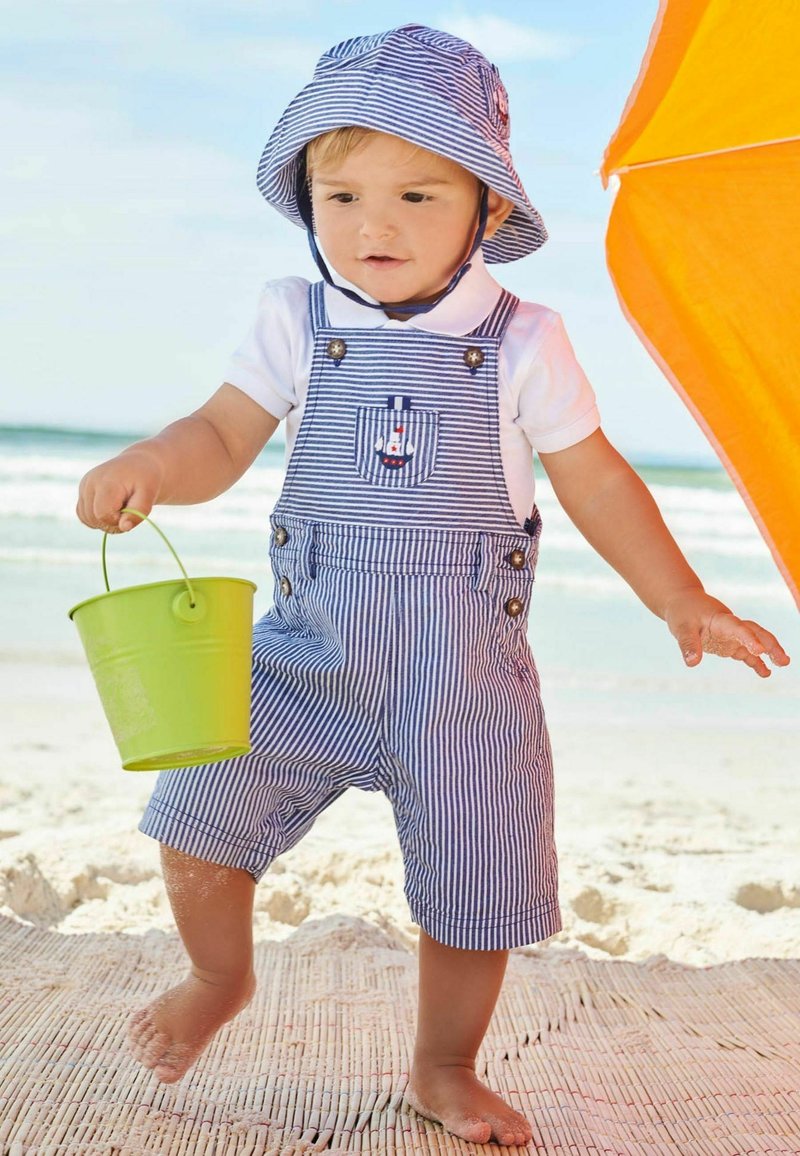 JoJo Maman Bébé NAUTICAL STRIPE -REGULAR FIT - Pălărie - navy